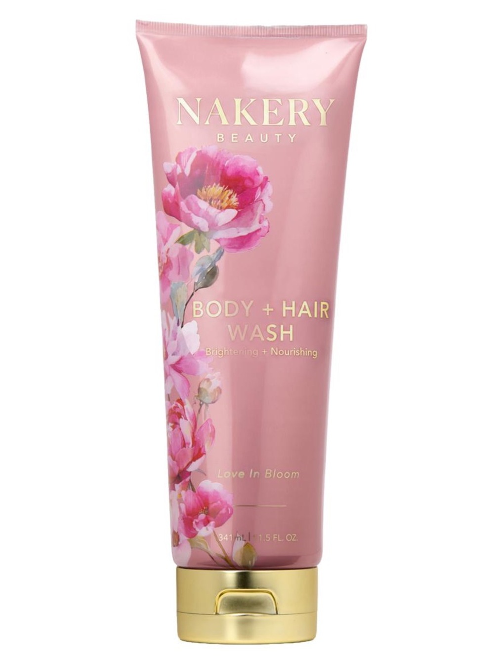 Nakery Beauty Love in Bloom Body + Hair Wash New Sealed 11.5 oz Retail:$26